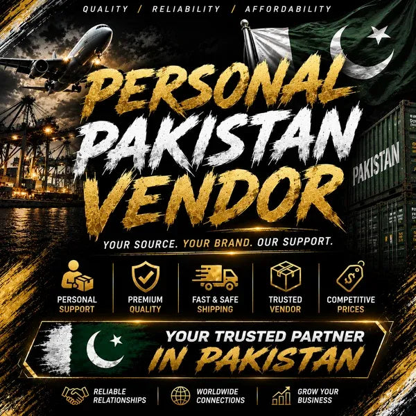 PERSONAL PAKISTAN CLOTHING MANUFACTURE + 1 FREE VENDOR