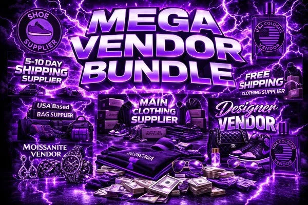 #1 MEGA VENDOR BUNDLE + MORE FREE VENDORS